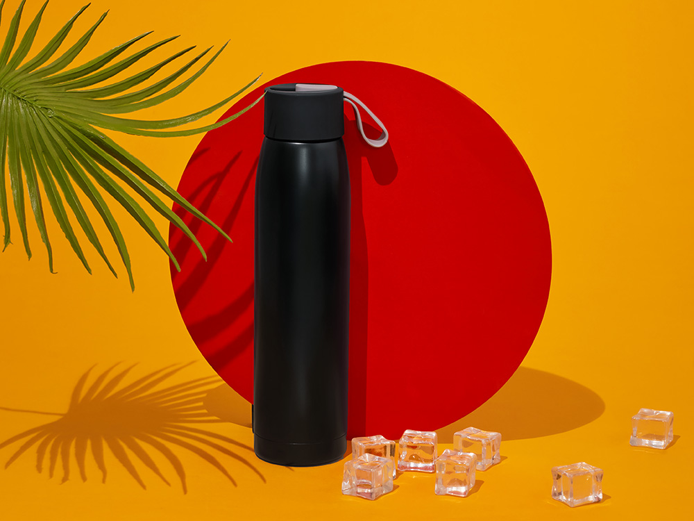 Термобутылка Grace 320мл, черный