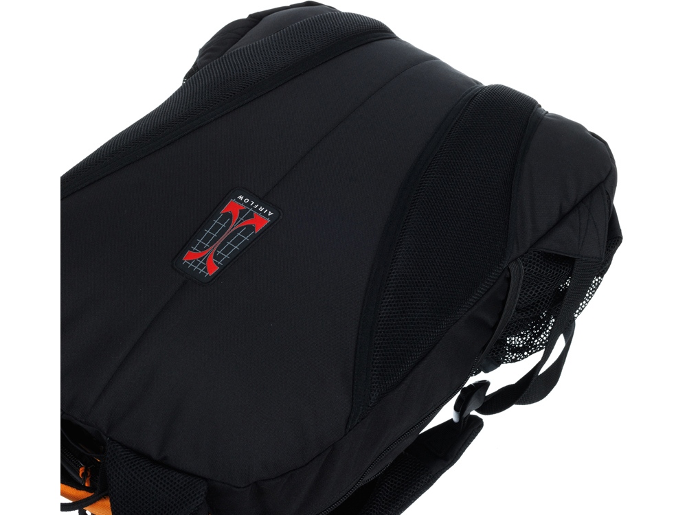 Рюкзак TORBER ROCKIT черный/оранжевый, полиэстер/добби, 32x15x46 см, 22 л Рюкзак TORBER ROCKIT черный/оранжевый, полиэстер/добби, 32x15x46 см, 22 л