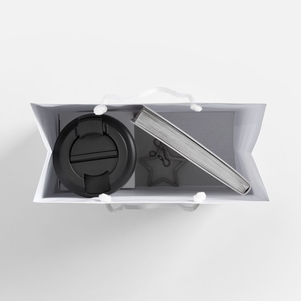 Набор Astrela, белый с серебристым