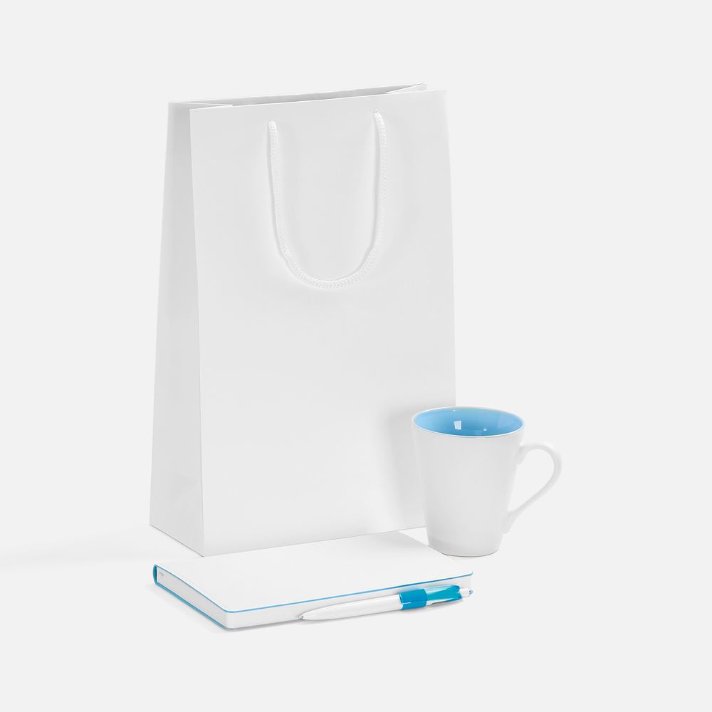 Набор White Shall Simple, голубой Набор White Shall Simple, голубой