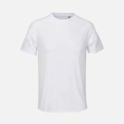 Футболка спортивная унисекс Vortex, белая