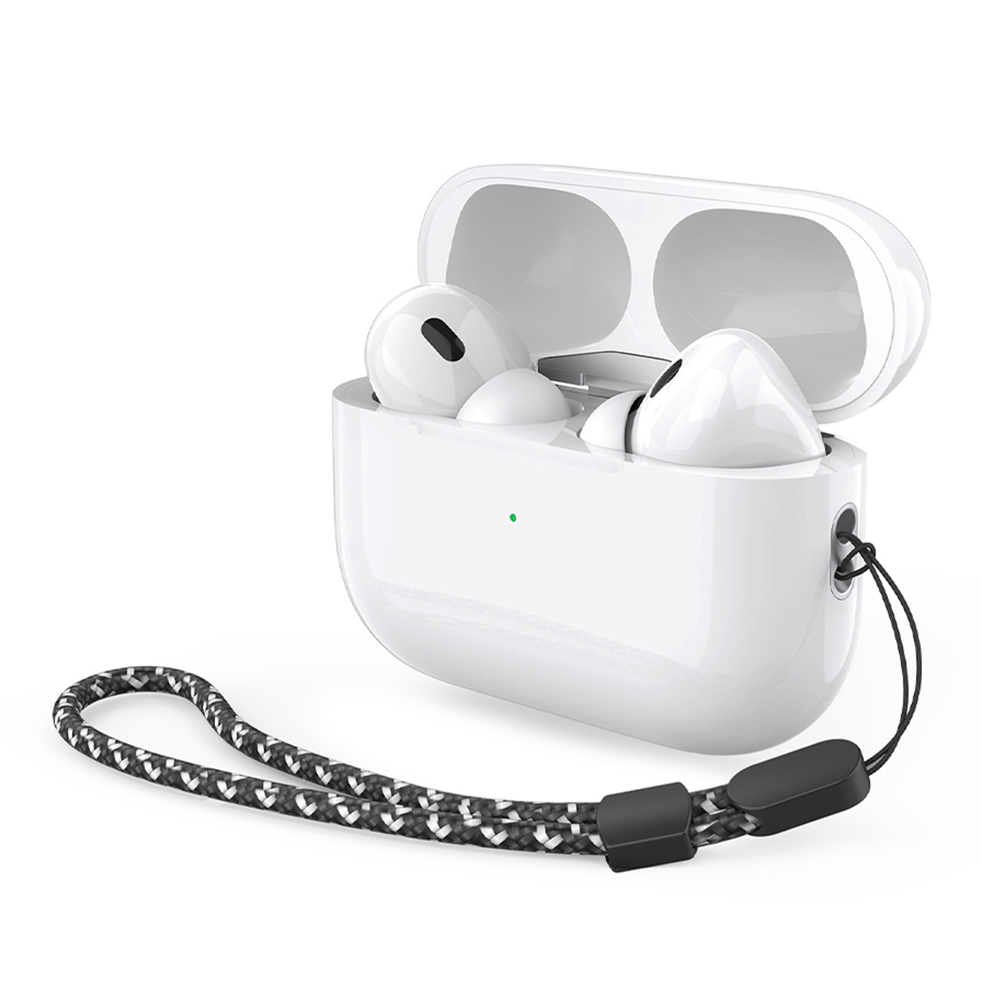 Беспроводные наушники с микрофоном Air Pro 2 ANC, TWS, BT 5.3, 300 мАч, ANC, QI, белый, Deppa