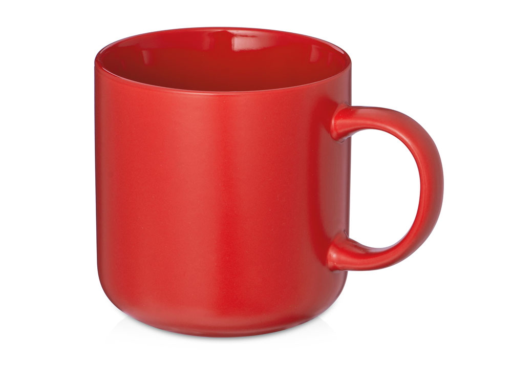 Кружка матовая Rita, 410мл, красный Кружка матовая Rita, 410мл, красный