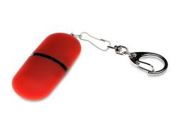 Флешка Goutte Soft-touch на 128 Гб, красный Флешка Goutte Soft-touch на 128 Гб, красный