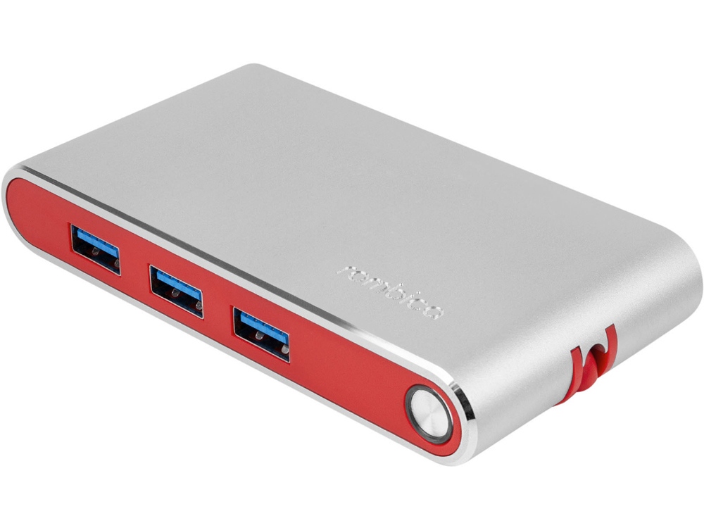 Хаб USB Rombica Type-C Hermes Red (Р)