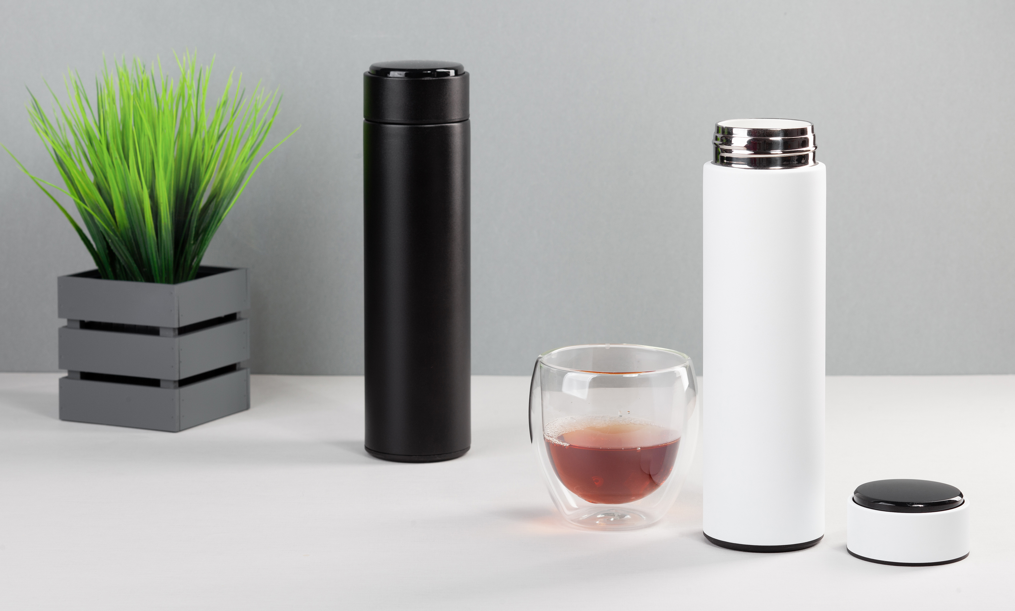 Заварочный термос "Финикс" 500 мл с индикацией температуры Заварочный термос "Финикс" 500 мл с индикацией температуры