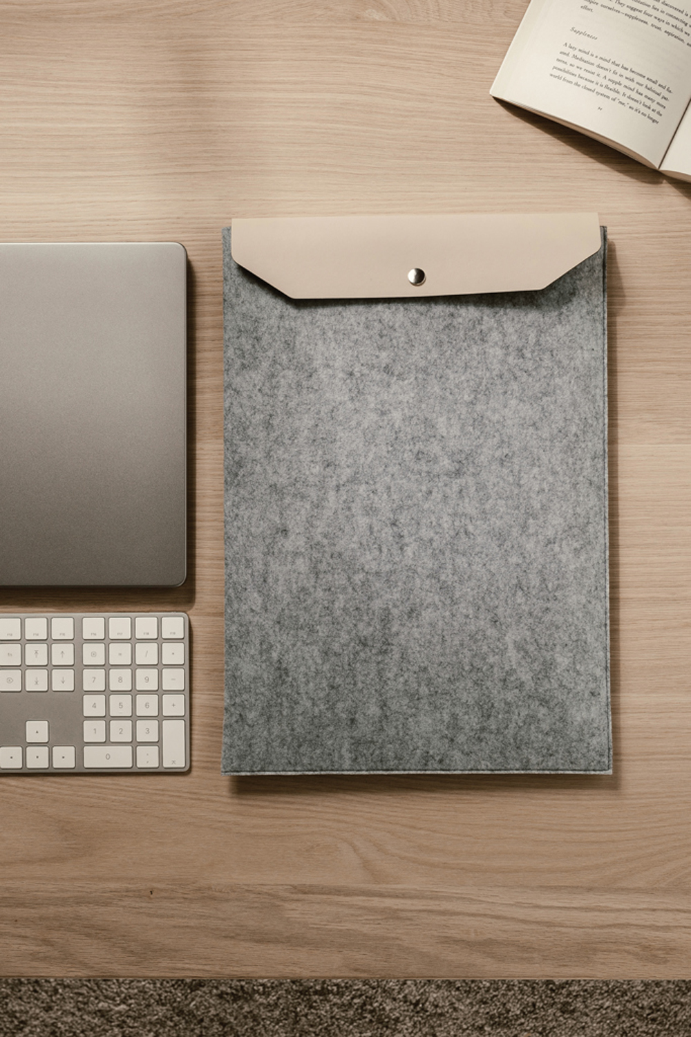 Чехол для ноутбука VINGA Albon из переработанного фетра GRS, 17’’