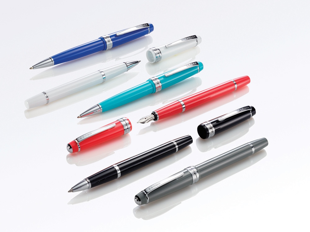 Перьевая ручка Cross Bailey Light Teal, перо ультратонкое XF, светло-бирюзовый