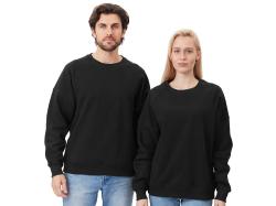 Свитшот Paris, унисекс, черный Свитшот Paris, унисекс, черный