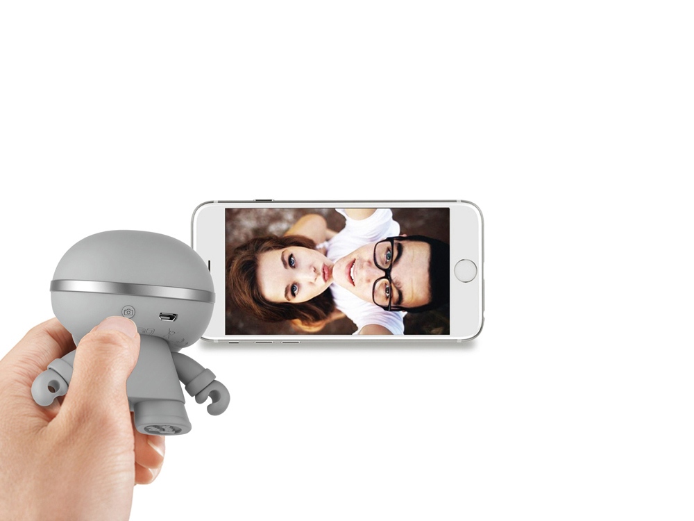 Портативный динамик Bluetooth XOOPAR mini XBOY, серый Портативный динамик Bluetooth XOOPAR mini XBOY, серый