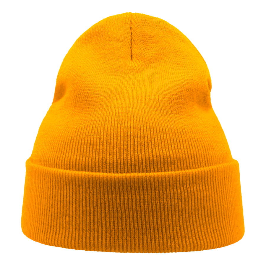 Шапка вязаная  двойная WIND с отворотом