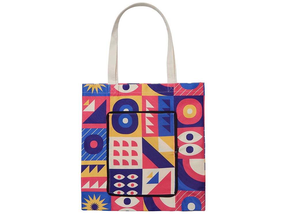 Складная сумка для шопинга с возможностью полноцветной печати