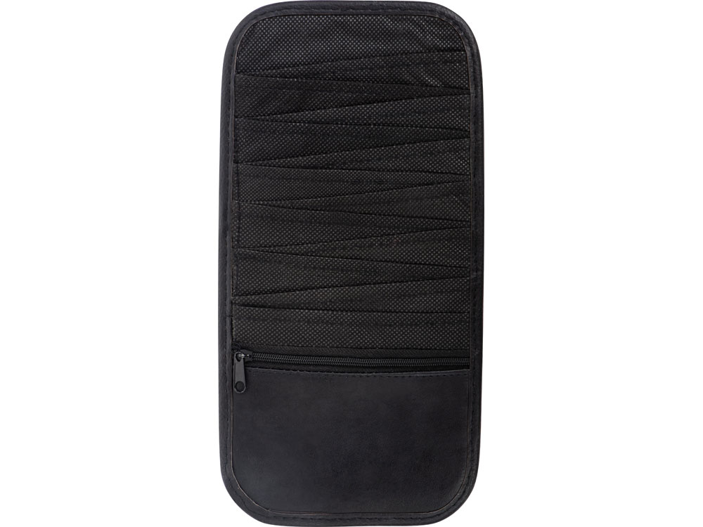 СD-холдер автомобильный на 12 CD с отделением на молнии