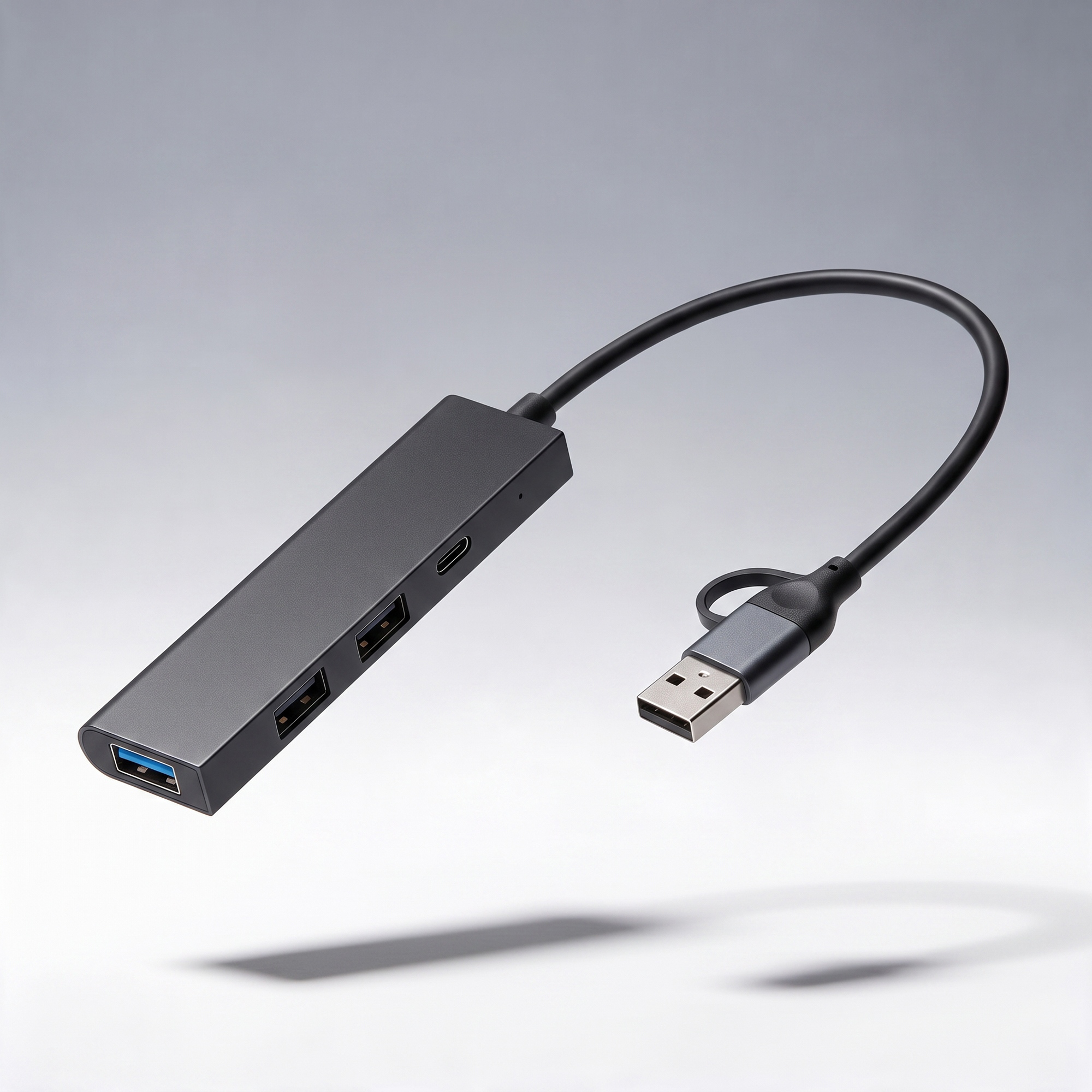 USB-концентратор Command, серый