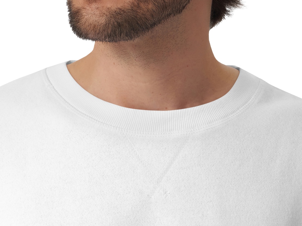 Свитшот Lisbon унисекс, белый