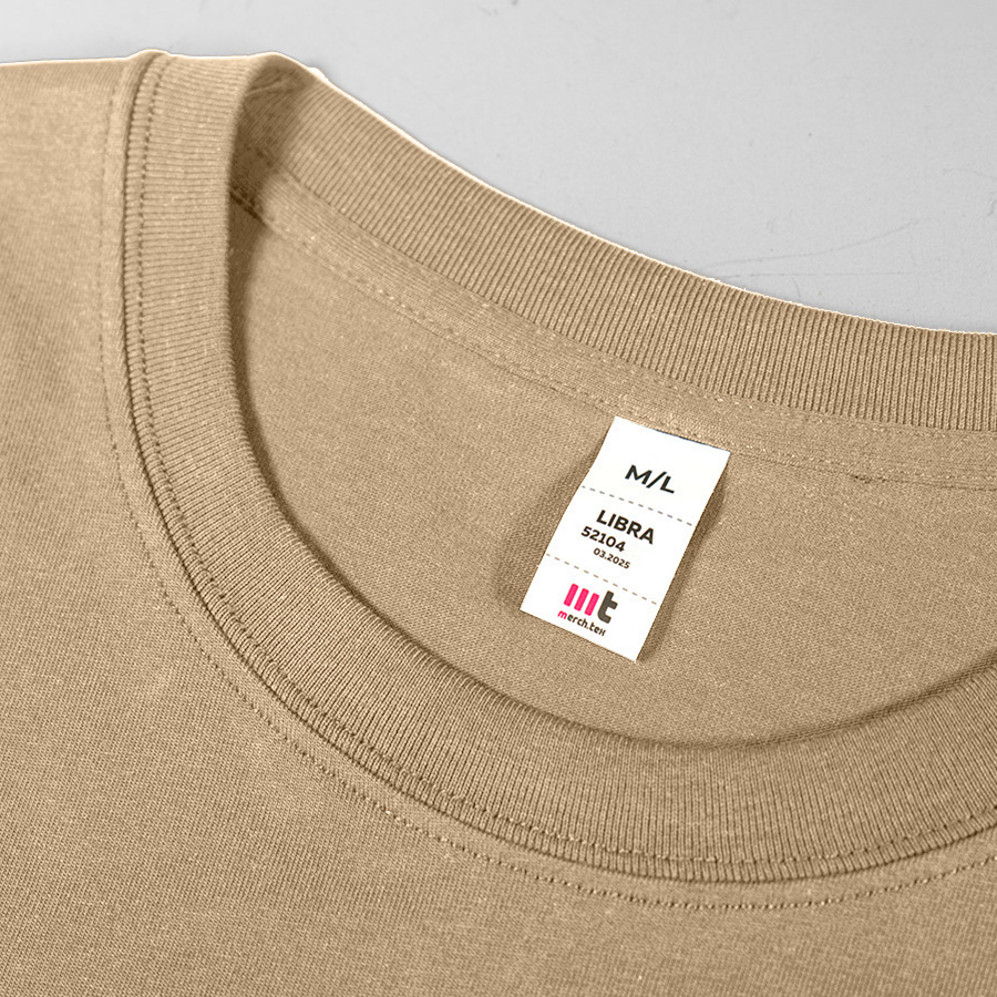 Футболка унисекс оверсайз LIBRA 220