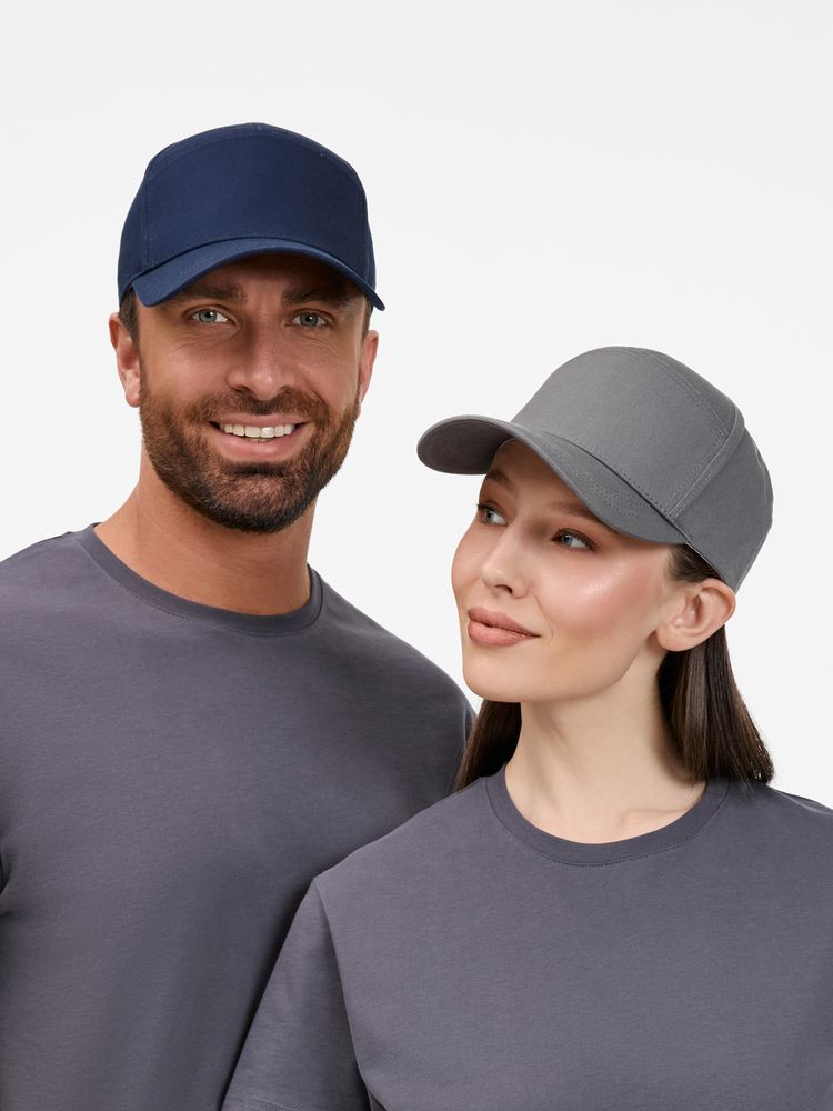 Бейсболка Settaro, темно-синяя Бейсболка Settaro, темно-синяя