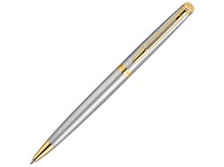 Ручка шариковая Waterman Hemisphere Stainless Steel GT M, серебристый/золотистый Ручка шариковая Waterman Hemisphere Stainless Steel GT M, серебристый/золотистый