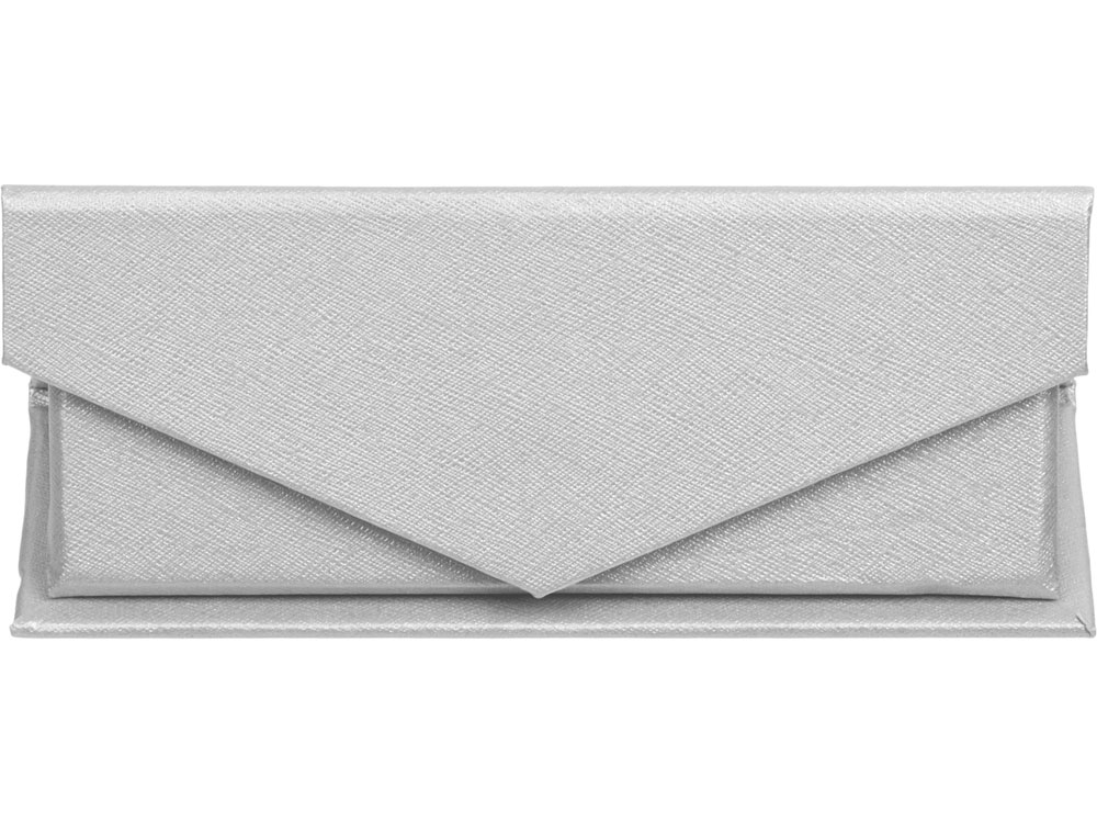 Подарочная коробка для флеш-карт треугольная, серый