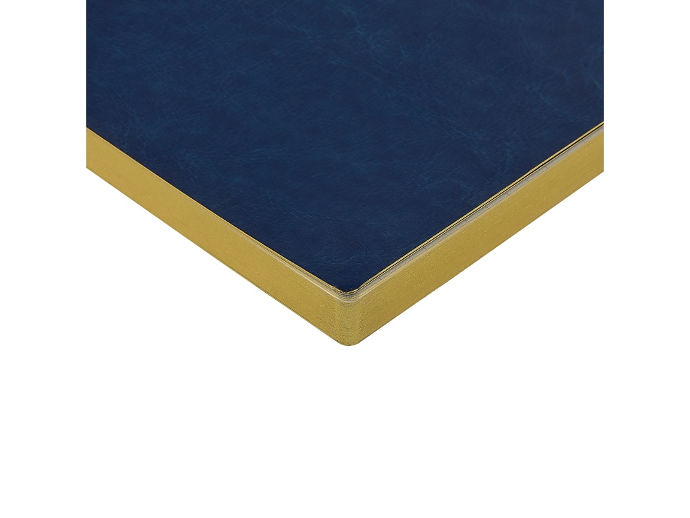 Ежедневник недатированный А5 Megapolis Nebraska Flex, синий с золотым обрезом (Р) Ежедневник недатированный А5 Megapolis Nebraska Flex, синий с золотым обрезом (Р)