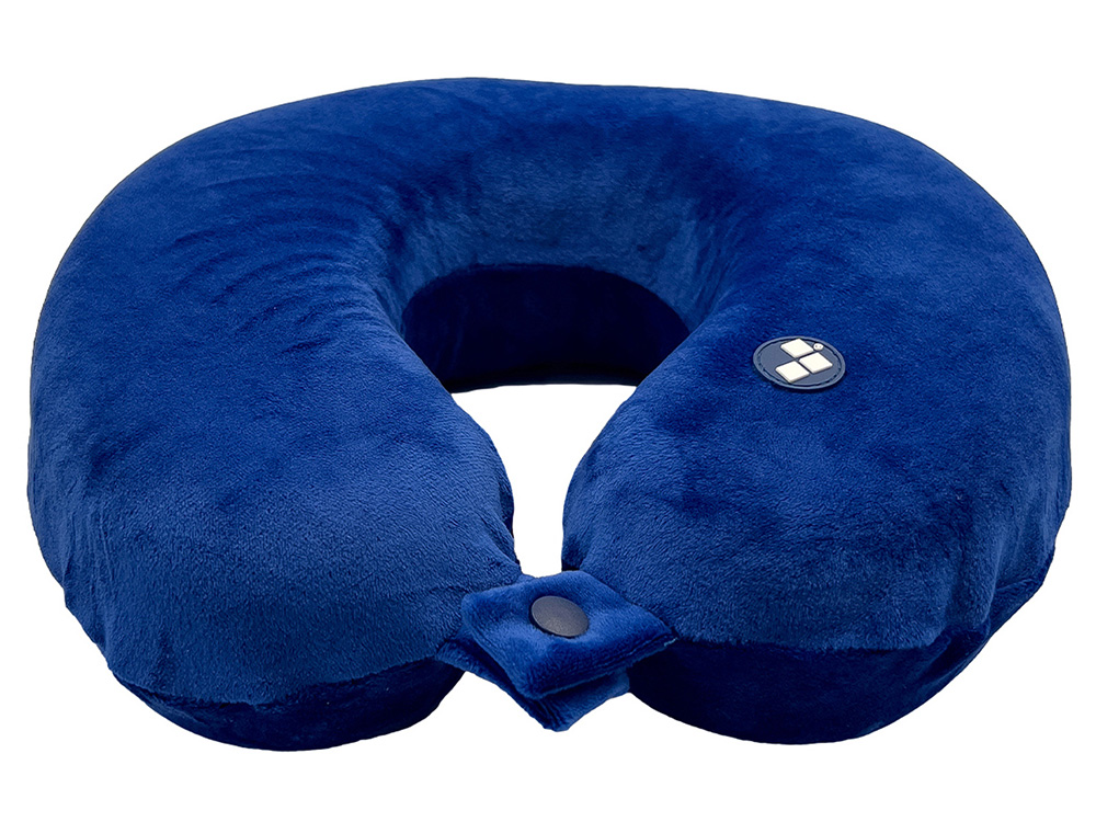 Подушка для путешествий с эффектом памяти Мемо Drowsy Royal Blue