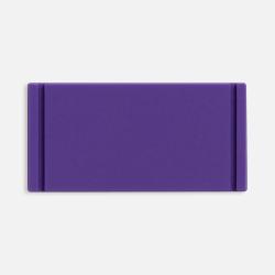 Лейбл из ПВХ Dzeta, XS, фиолетовый