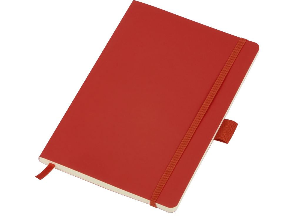 Подарочный набор с термосом, блокнотом, ручкой и чаем, красный