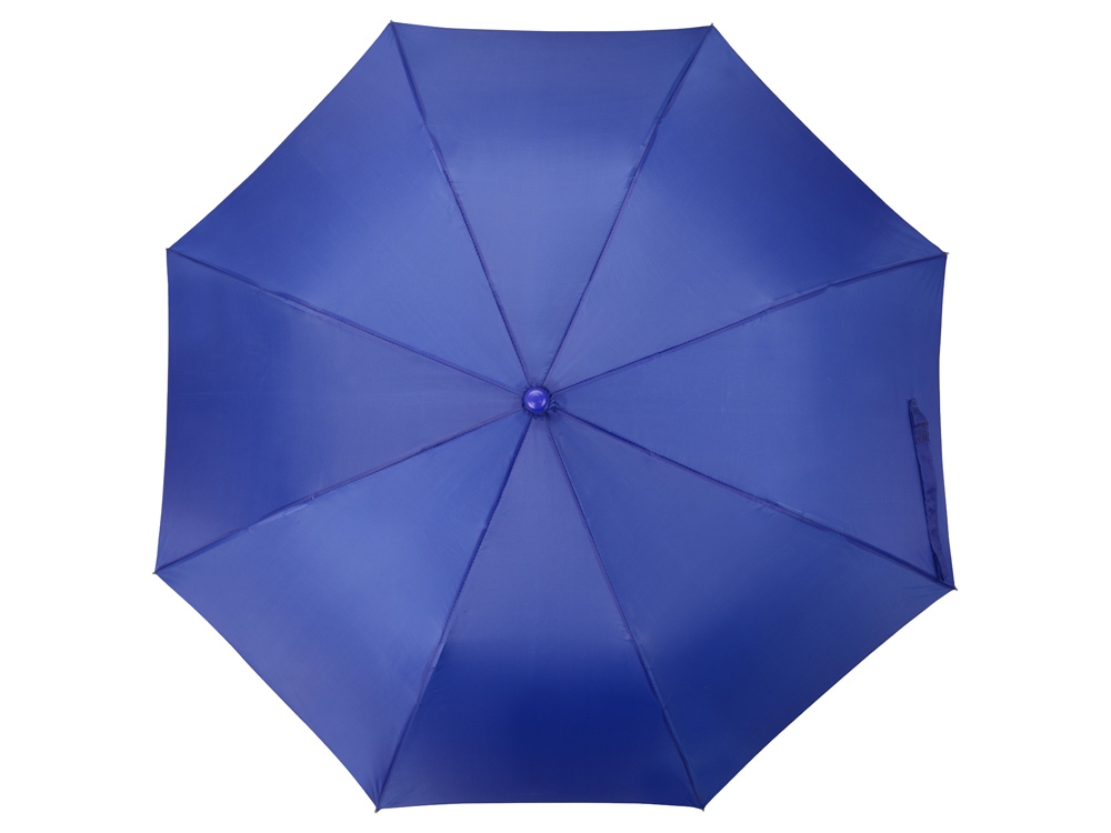 Зонт складной Tulsa, полуавтоматический, 2 сложения, с чехлом, синий