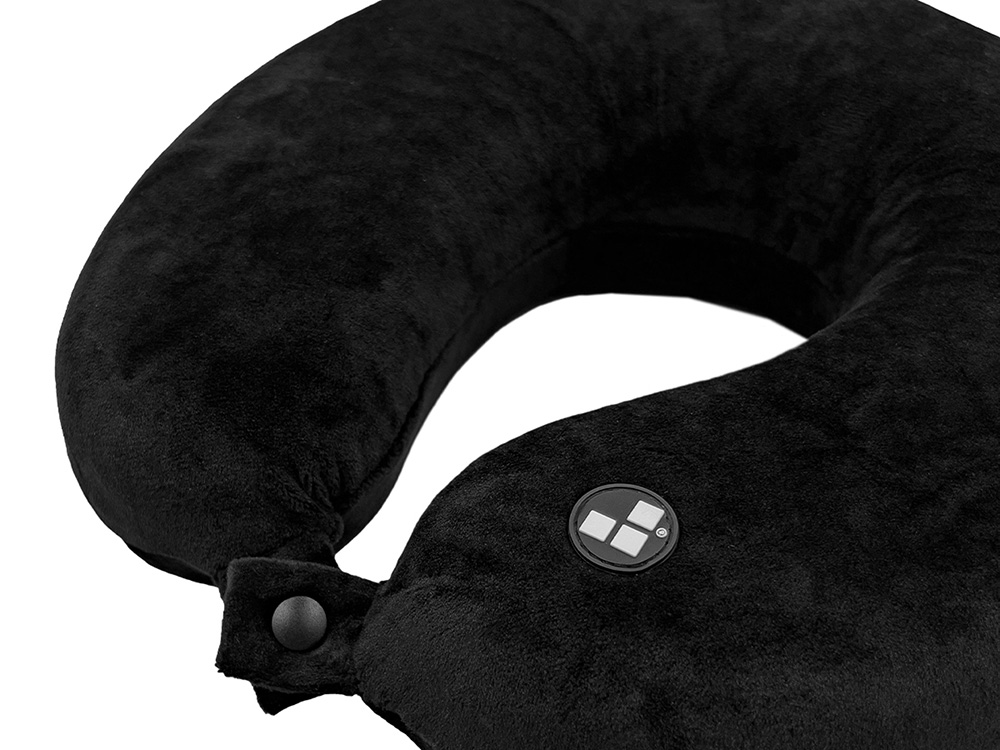 Подушка для путешествий с эффектом памяти Мемо Drowsy Black