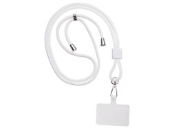 Ремешок на шею для телефона Риксо, белый Ремешок на шею для телефона Риксо, белый