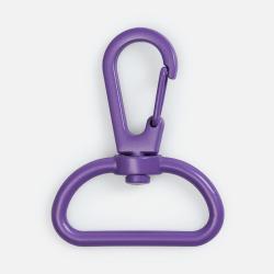 Застежка-карабин Snap Hook, L, фиолетовая