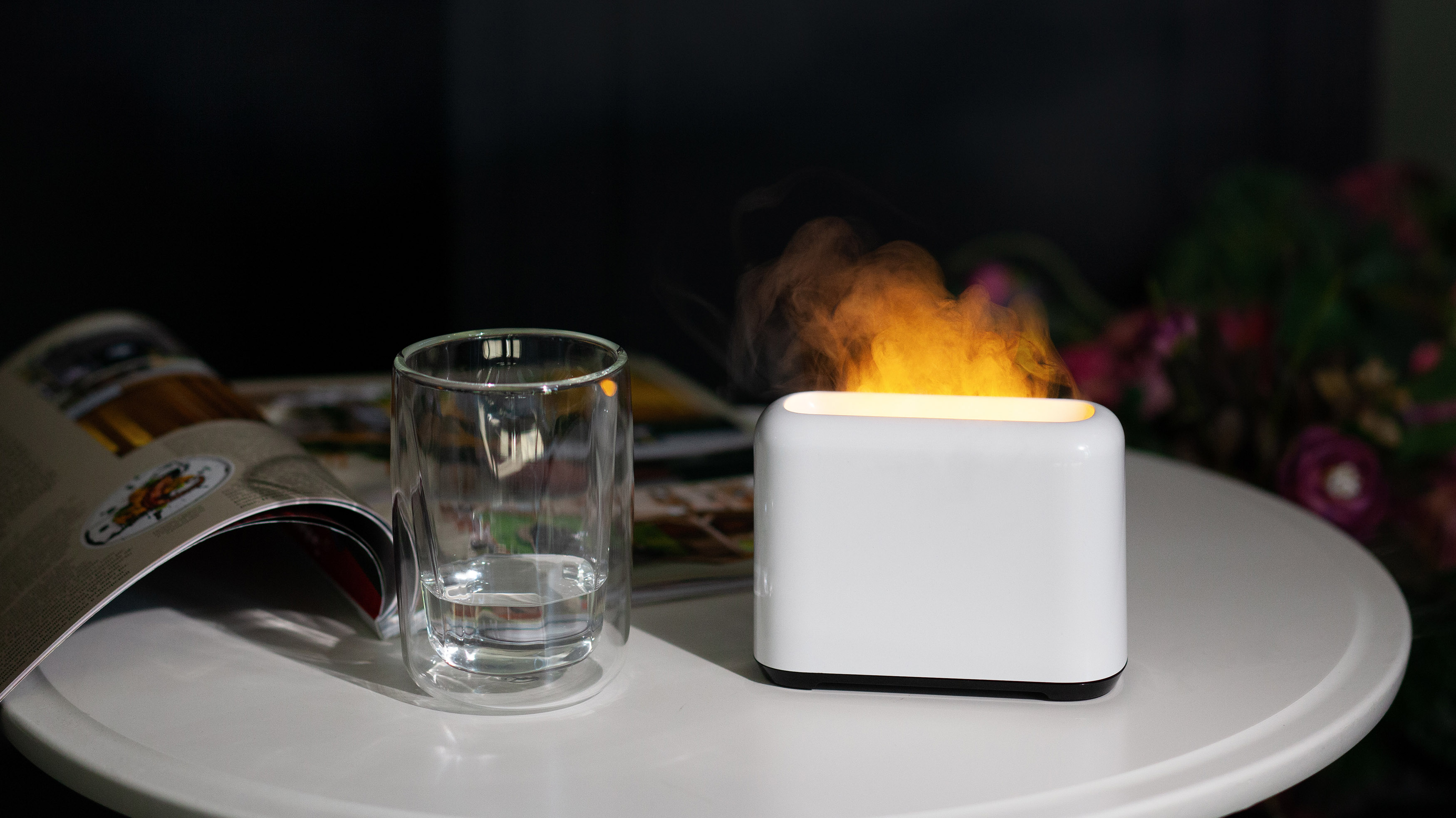 Увлажнитель "Flame" с эффектом пламени Увлажнитель "Flame" с эффектом пламени