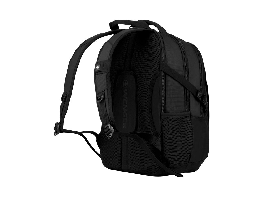 Рюкзак WENGER 16, черный, полиэстер, 37 x 26 x 45 см, 25 л