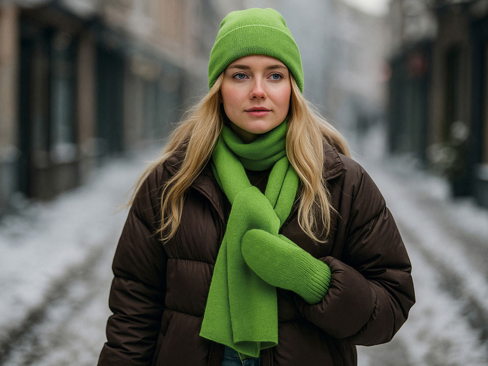 Подарочный набор  Dunant, зеленое яблоко