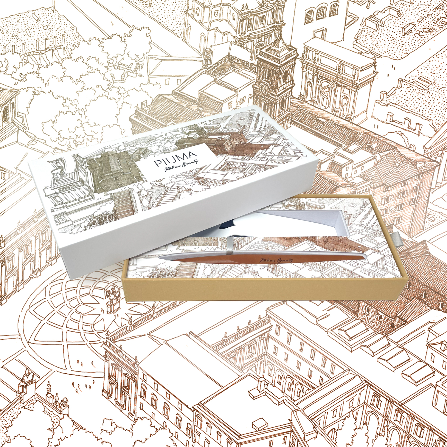 Вечная ручка Pininfarina Piuma ROMA