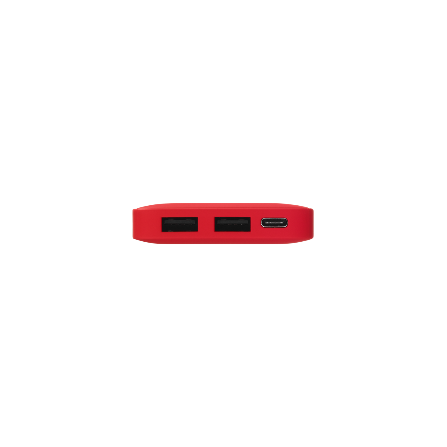 Внешний аккумулятор с подсветкой Анкор (Ancor) 5000 mAh, красный
