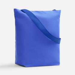 Шопер B5, синий с широкими синими ручками