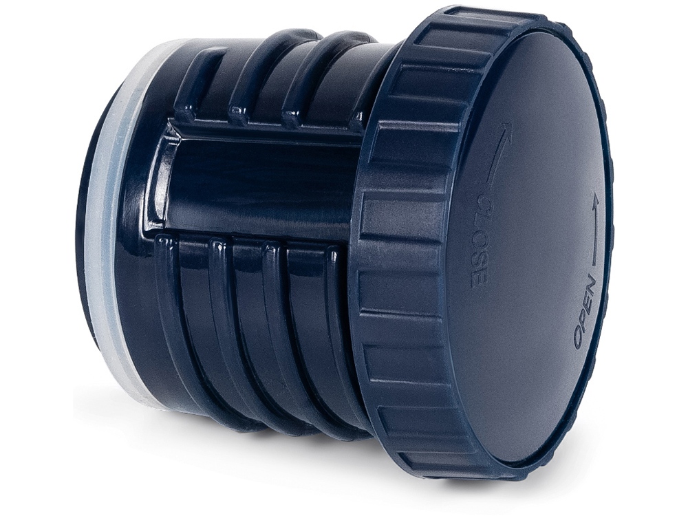 Термос Relaxika 101 (0,35 литра), темно-синий (без лого)