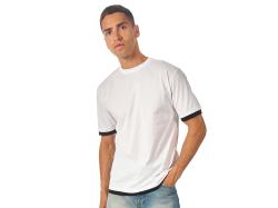 Футболка Rotterdam мужская, белый/черный Футболка Rotterdam мужская, белый/черный