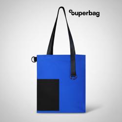 Шоппер Superbag Color (синий с чёрным) Шоппер Superbag Color (синий с чёрным)