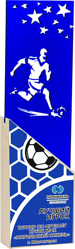 Акриловая награда с УФ печатью