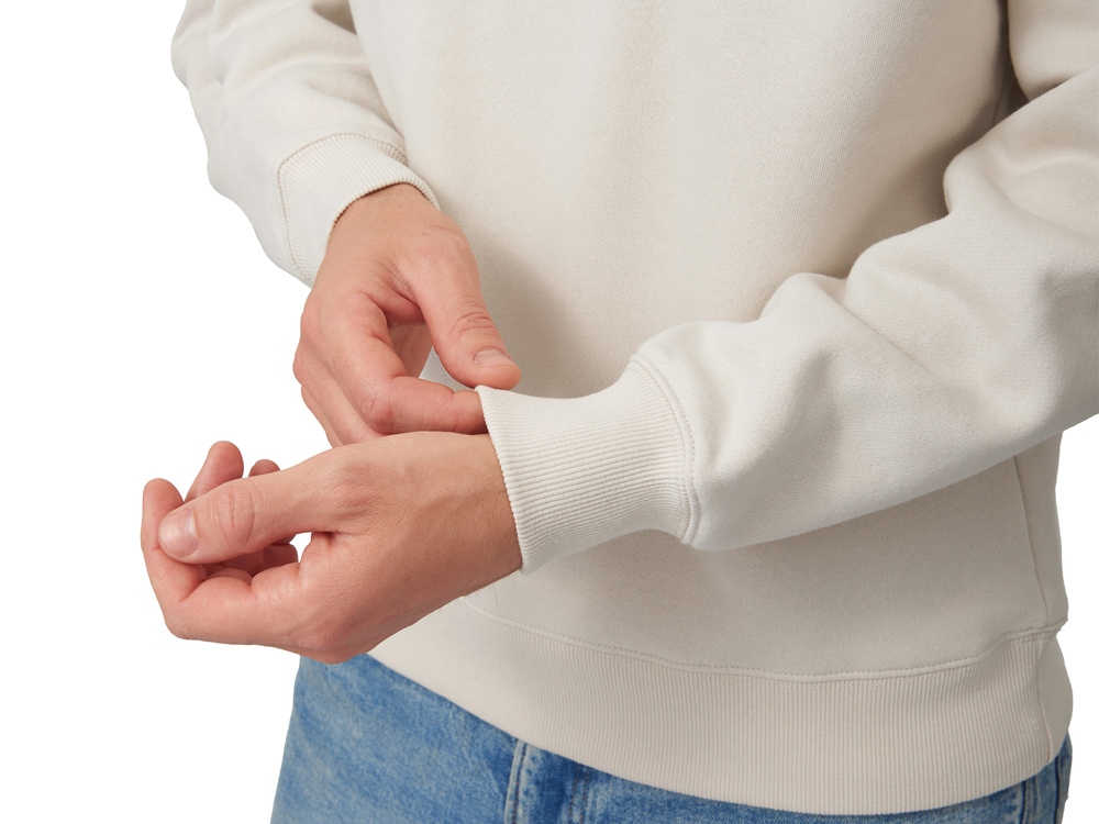 Свитшот Paris, унисекс, бежевый