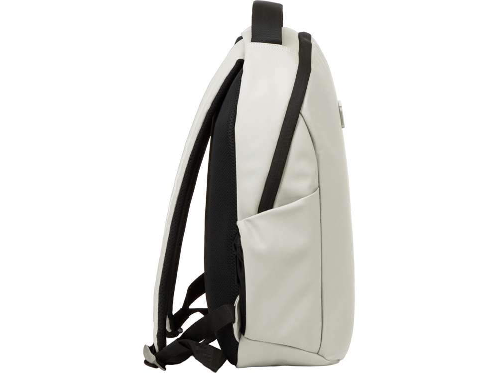 Рюкзак Sofit для ноутбука из экокожи, молочный Рюкзак Sofit для ноутбука из экокожи, молочный