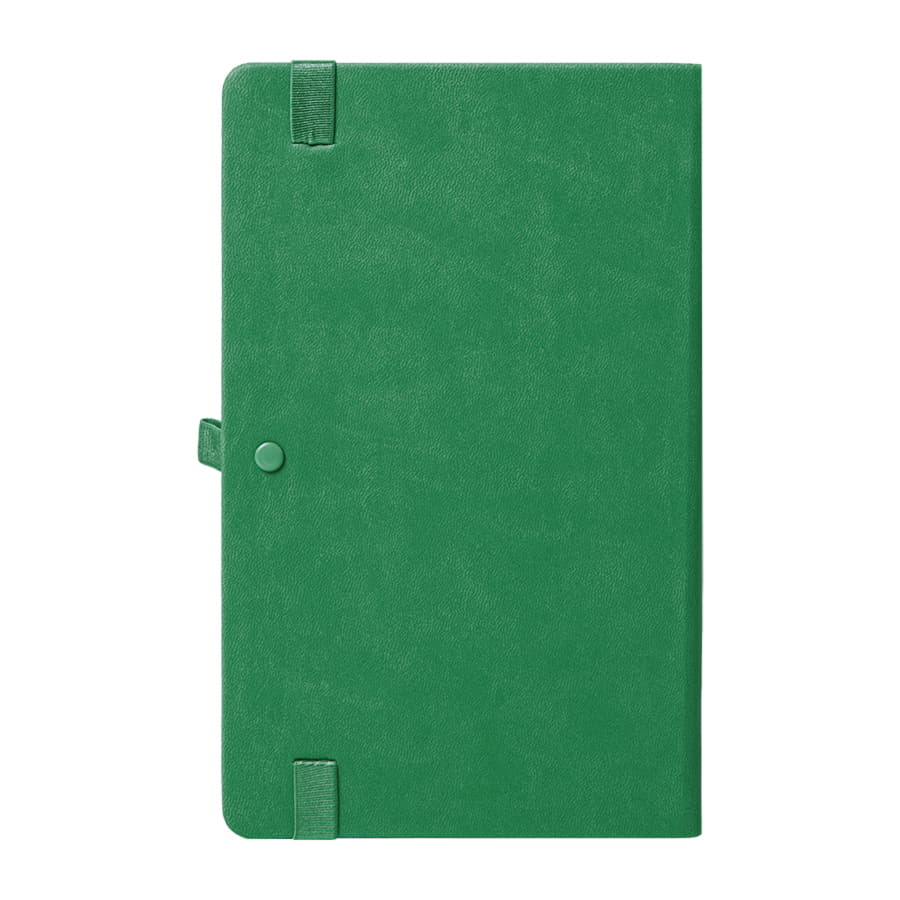 Ежедневник недатированный HAMILTON, A5, ярко-зеленый, кремовый блок