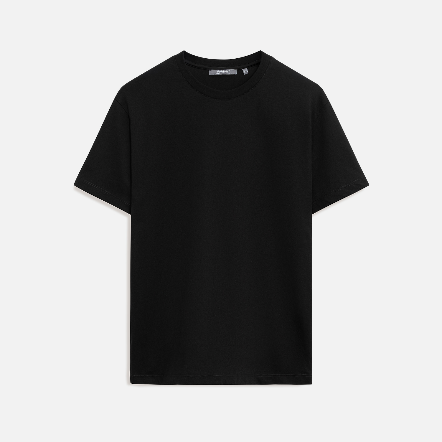 Футболка унисекс KRIS, 150 гр., черная, размер XL