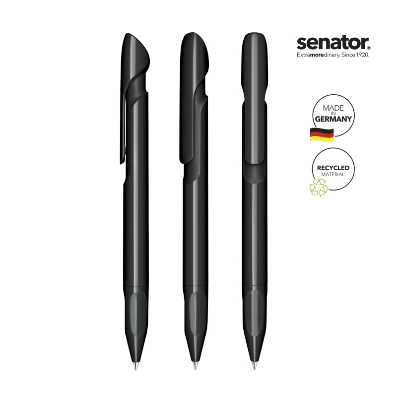 3273 Шариковая ручка Evoxx Polished Recycled черный  Black