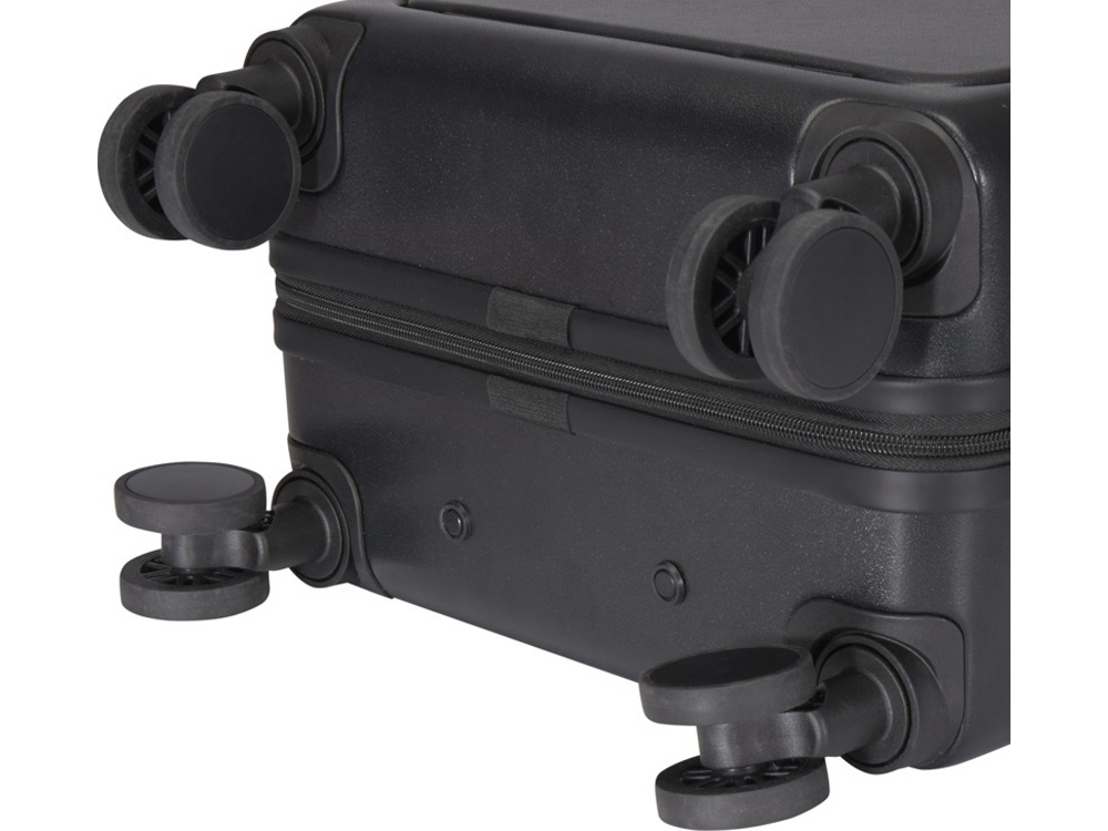 Rover Pro 20-дюймовый чемодан на колесах из материалов, переработанных согласно стандарту GRS, объемом 40 л - сплошной черный