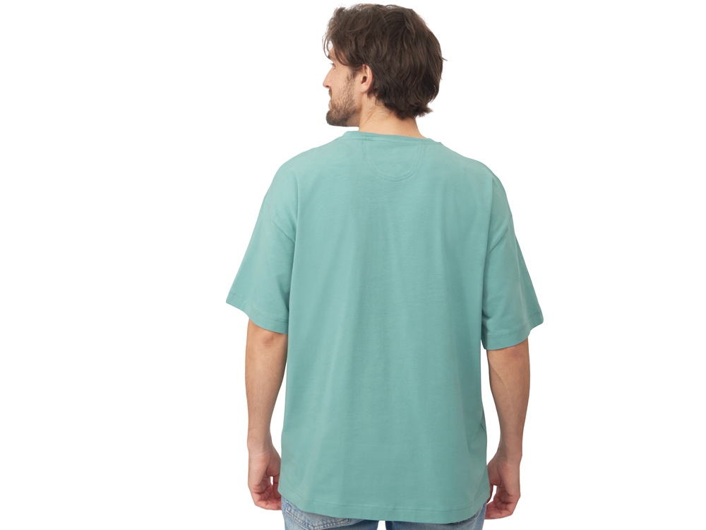 Футболка оверсайз Vienna унисекс , припылено-бирюзовый