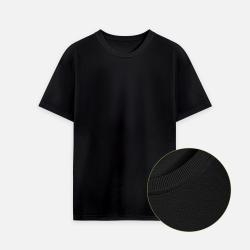 Футболка премиум AURA, 100% хлопок 200гр. черный, размер 3XL/4XL Футболка премиум AURA, 100% хлопок 200гр. черный, размер 3XL/4XL