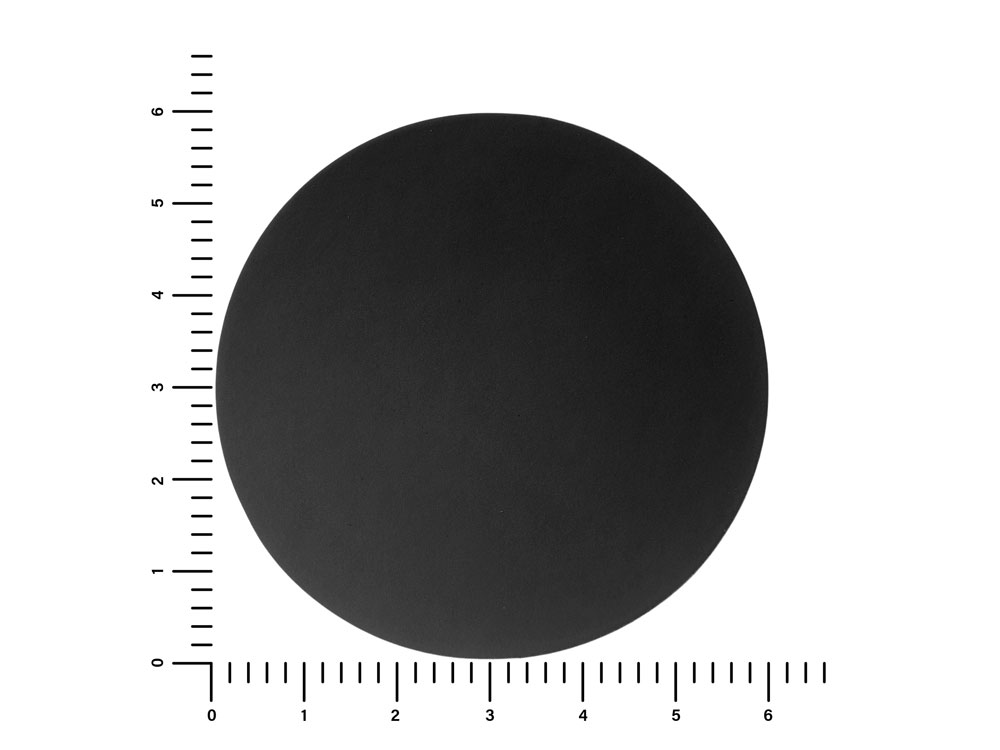 ПАТЧ КРУГ soft-touch (чёрный) 6,0 х 6,0 см